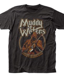 Muddy Waters Father of Chicago Blues T-Shirt TPKJ1