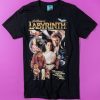 Retro Labyrinth Black T-Shirt TPKJ1