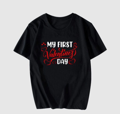 My First Valentines Day T Shirt AL