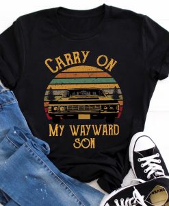 Carry On My Wayward Son T-Shirt AL