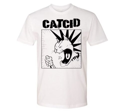 Catcid Punk Cat T-Shirt AL