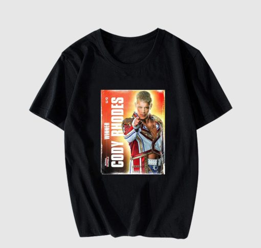 Cody Rhodes Winner Royal Rumble T-Shirt AL