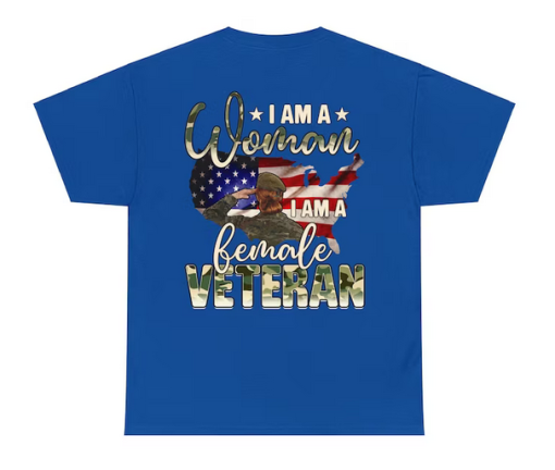 Female Veteran T-shirt AL