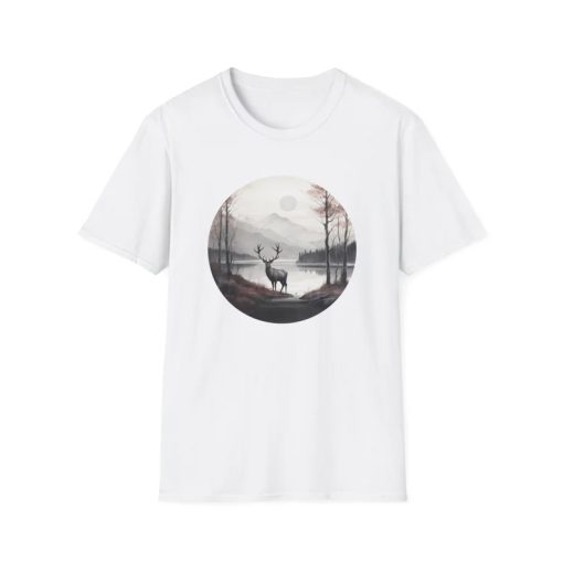 Forest Design Printed T-Shirt AL