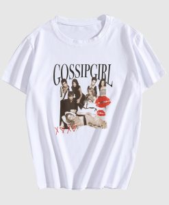 Gossip Girl print T-shirt AL