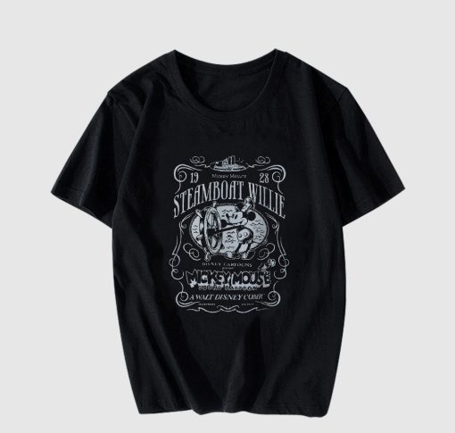 Mickey Mouse Steamboat Willie T-Shirt AL