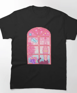 Window to the World Pixel Art T-shirt AL