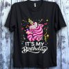 Cheshire Cat It's My Birthday T-Shirt AL