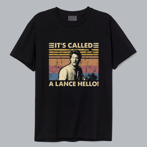 It's Called A Lance Hello Vintage T-Shirt AL