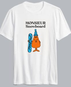 Monsieur Snowboard T-Shirt AL