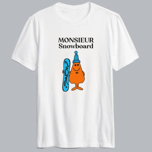 Monsieur Snowboard T-Shirt AL