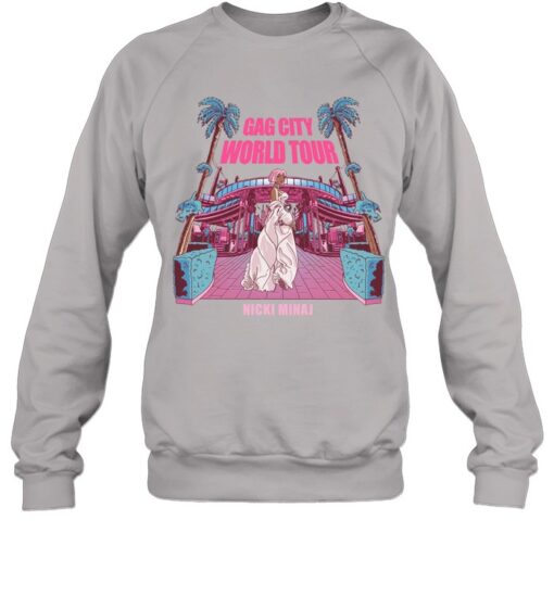 Nicki Minaj Store Gag city world Tour 2024 Sweatshirt AL