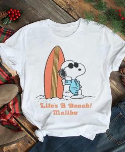 Snoopy Life's A beach malibu T-shirt AL