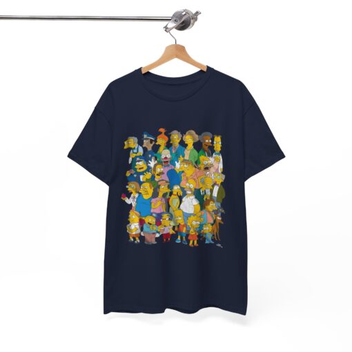 The Simpsons Springfield Group Montage Bart Homer T-Shirt AL
