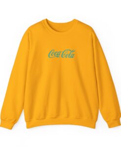 Yellow Coca Cola Sweatshirt AL